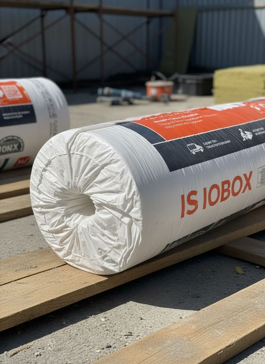 Минеральная изоляция Isobox в рулоне, предназначенная для утепления: фото 1