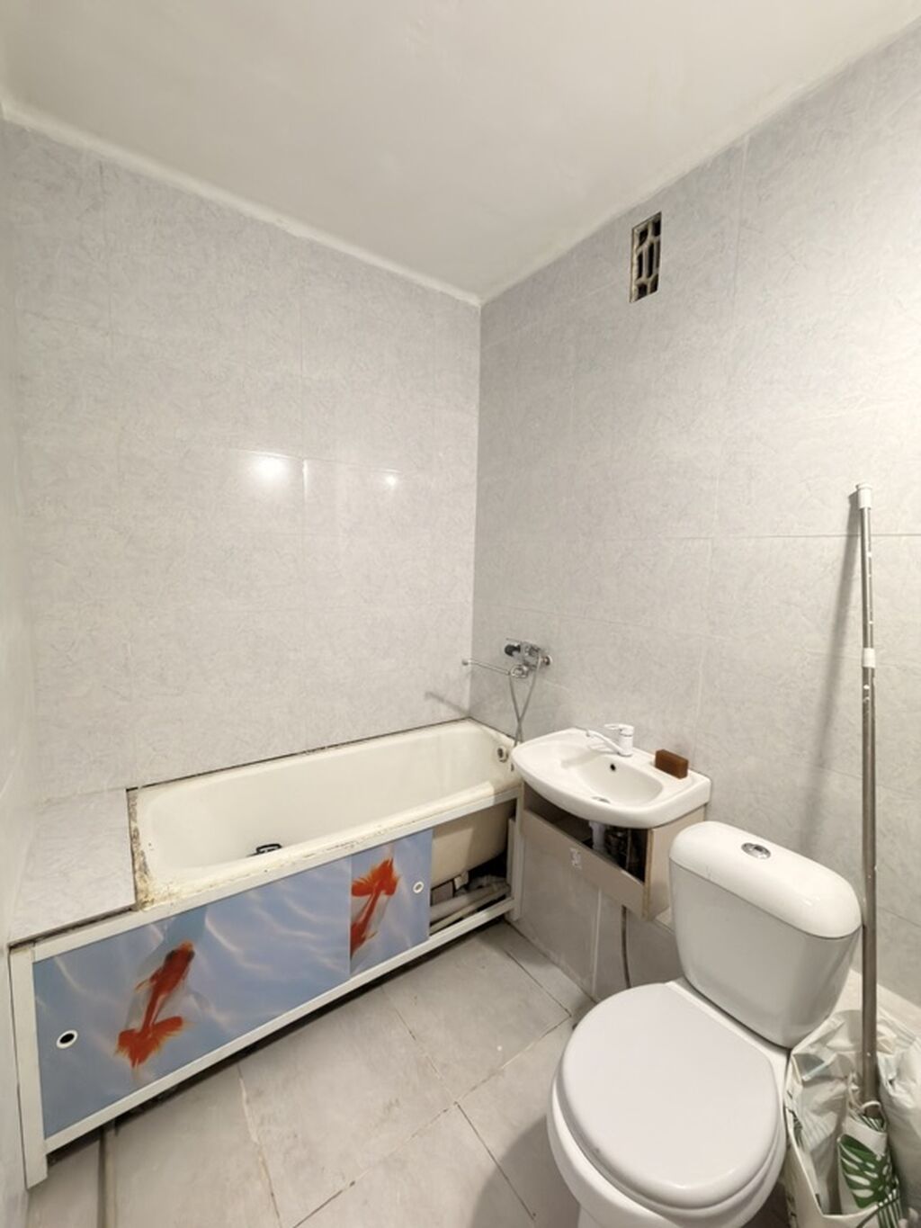 1 комната, 36 м², Аламедин-1 мкр 105 серия, 1 этаж, Косметический ремонт: фото 6