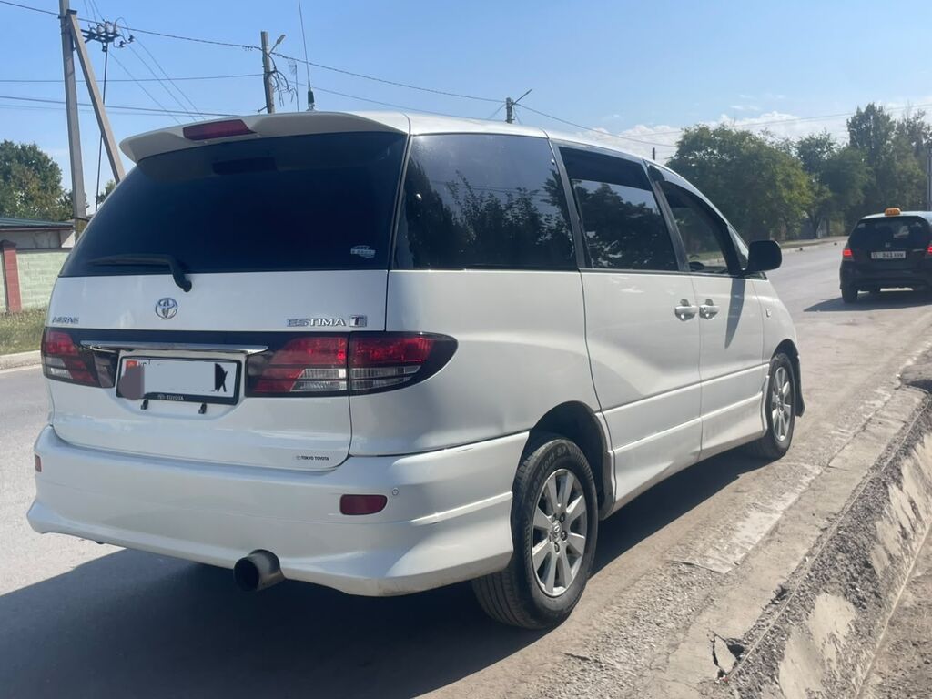 Toyota Estima: 2002 г., 3 л, Автомат, Газ, Минивэн: фото 2