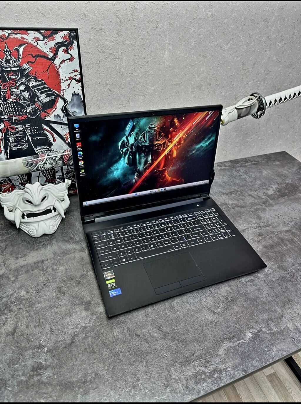Игровой ноутбук 17" - Экран 17.3" IPS, тонкие рамки, матовое покрытие: фото 2