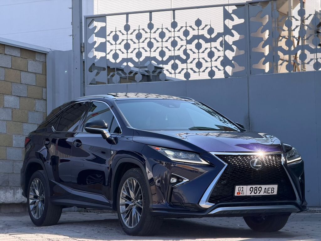 Lexus RX: 2017 г., 3.5 л, Бензин, Кроссовер: фото 1
