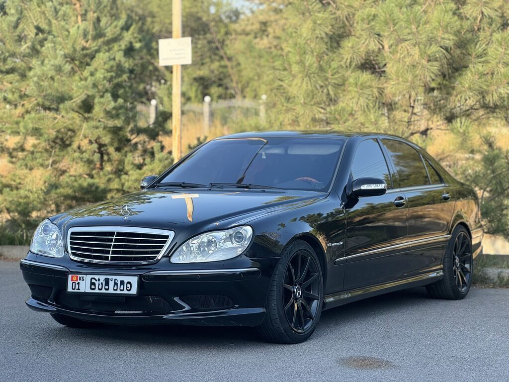 Mercedes-Benz S-Class: 2003 г., 5 л, Автомат, Бензин, Седан: фото 2
