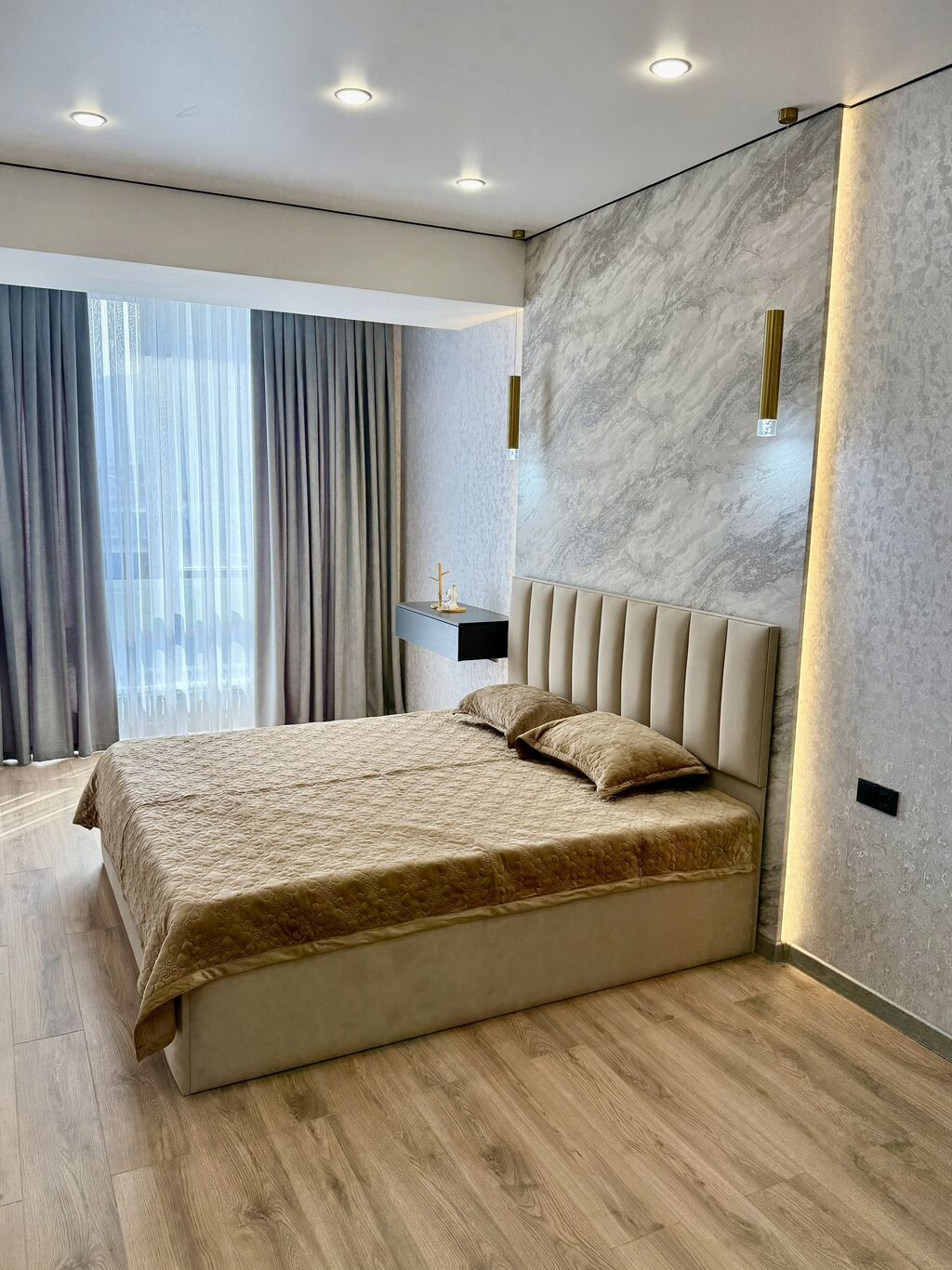 2 комнаты, 59 м², Асанбай мкр Элитка, 4 этаж, Евроремонт: фото 5