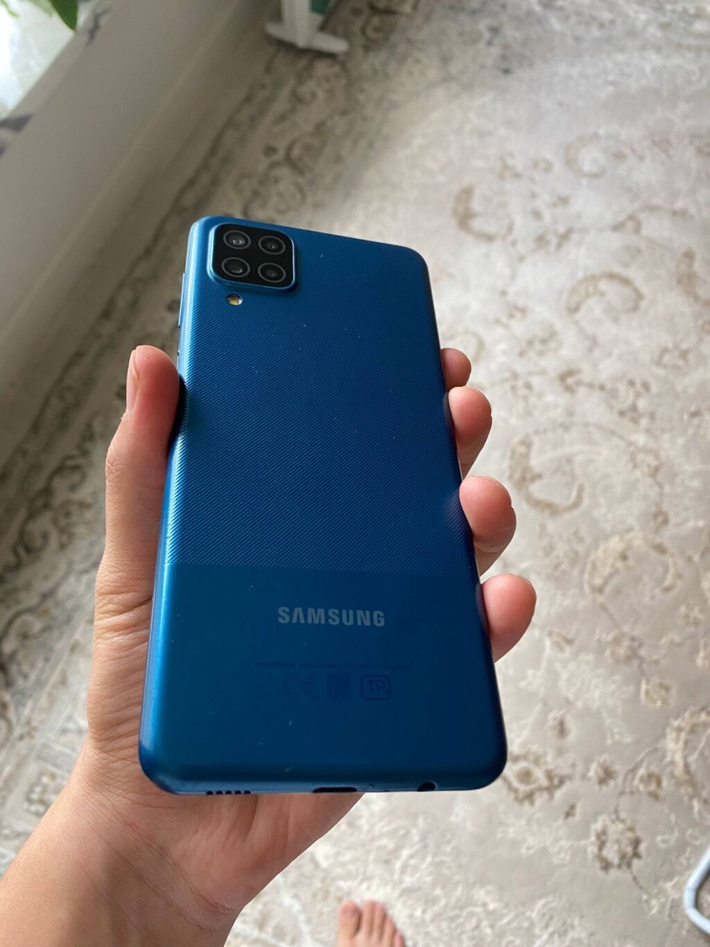 Samsung Galaxy A12, с коробкой. есть трещины, на работу не влияет: фото 5