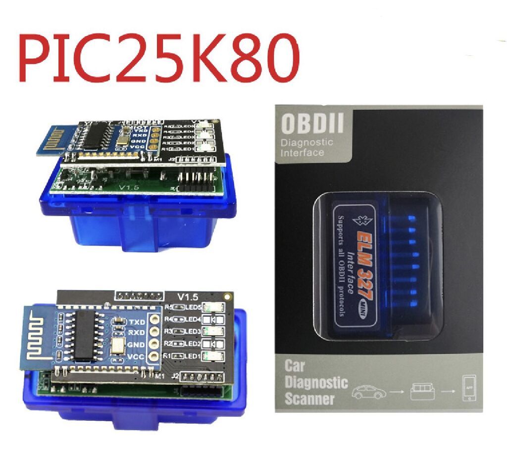 6 видов автосканеров в наличии ELM 327 OBD2.v1.5 1) ELM 327 OBD2 v1.5: фото 5