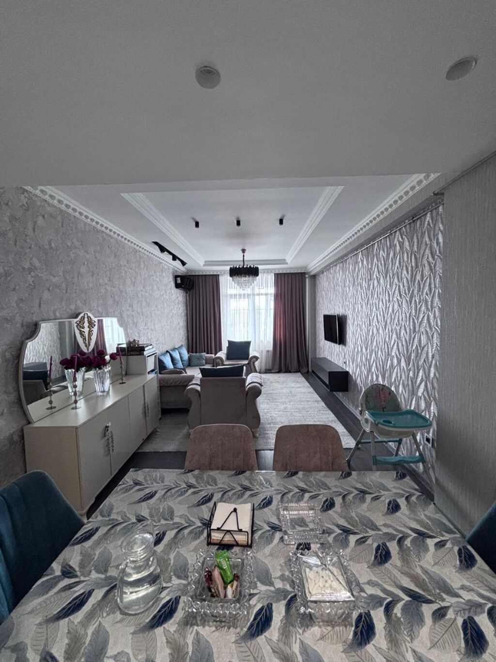 2 otaqlı, Yeni tikili, m. Qara Qarayev, 79 kv. m