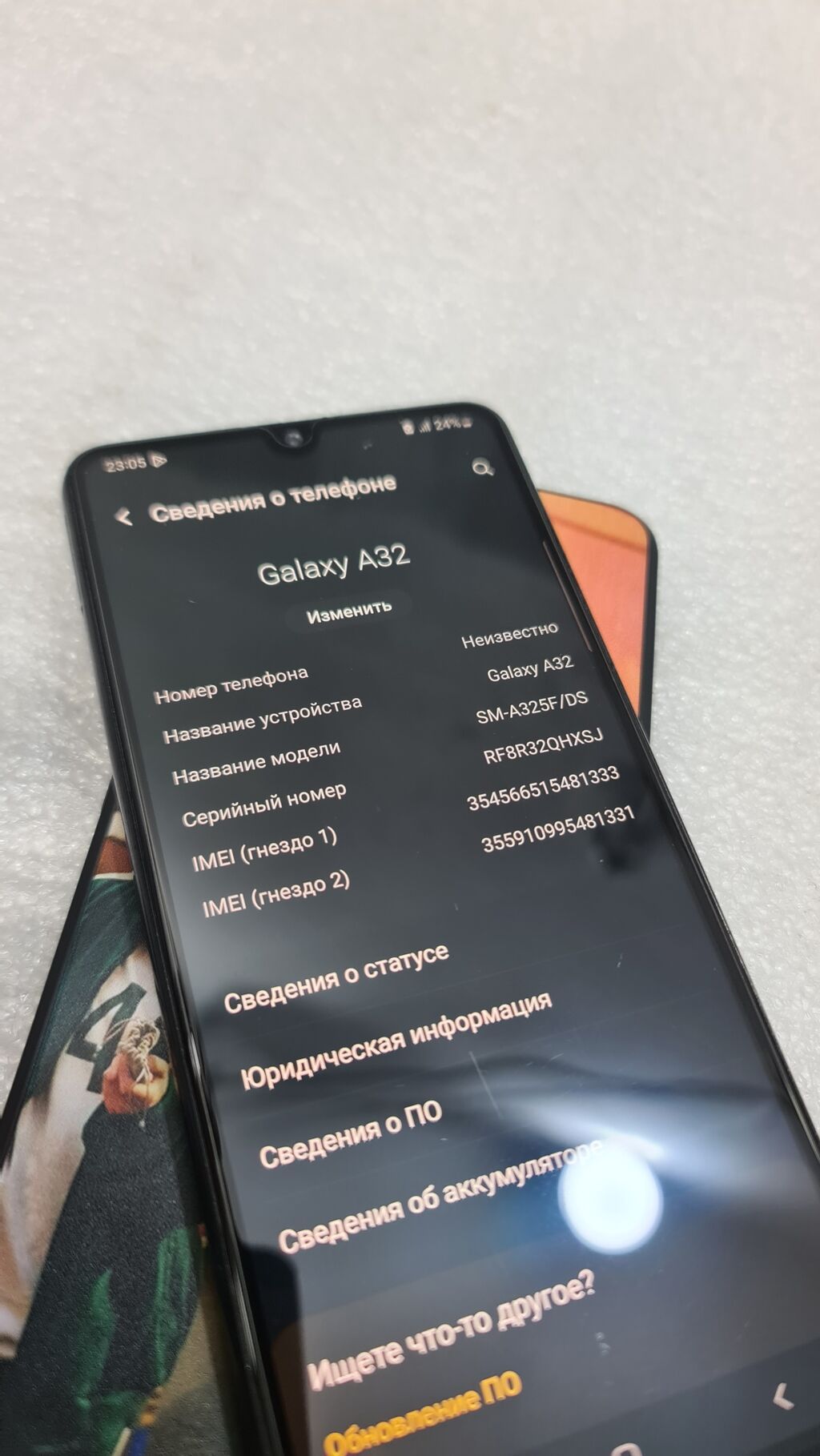 Samsung Galaxy A32 5G, Б/у, 128 ГБ, цвет - Черный, 2 SIM: фото 5