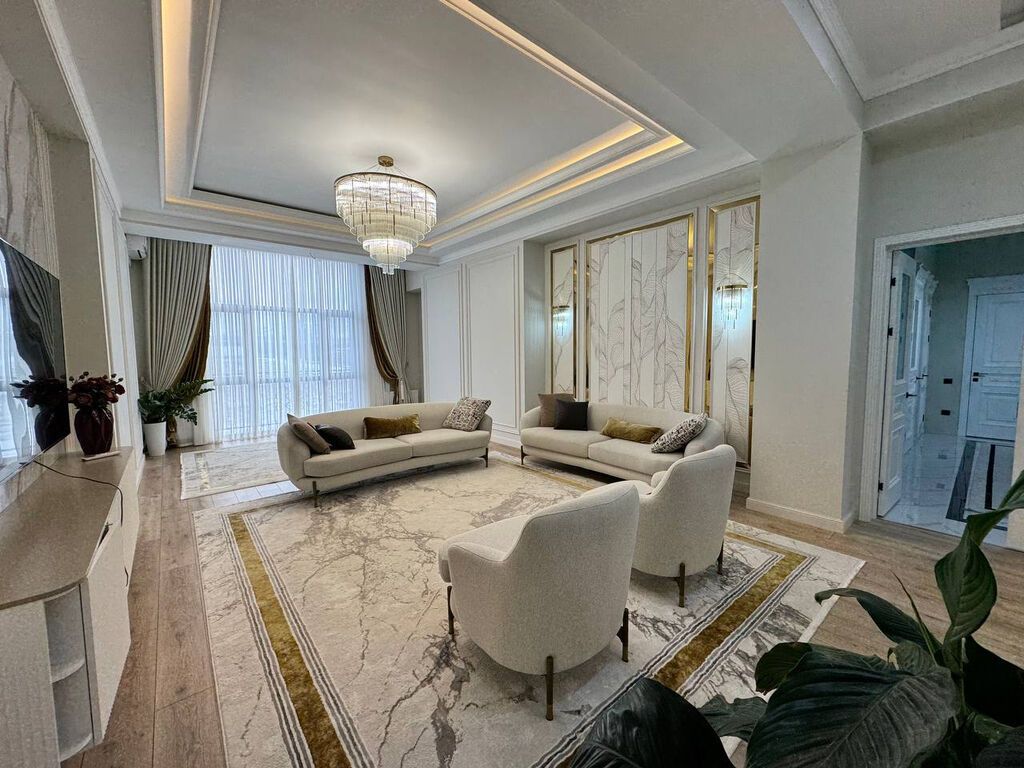 4 комнаты, 184 м², ул. Чынгыз Айтматова Элитка, 4 этаж, Дизайнерский ремонт: фото 6