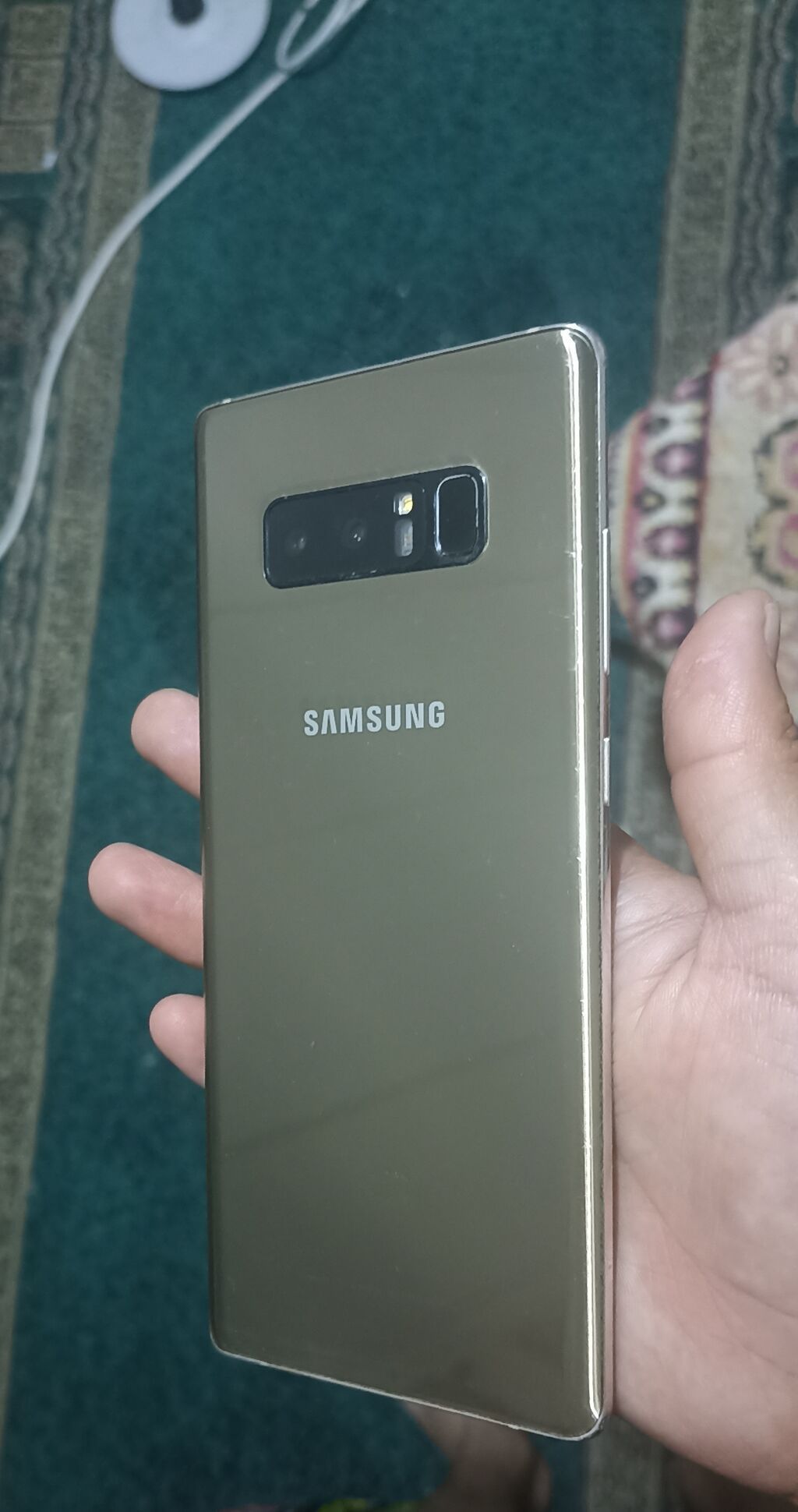 Samsung Galaxy Note8, золотистый чисто кореец покупали из Кореи: фото 3