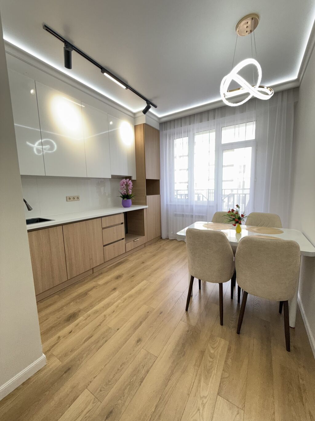 2 комнаты, 71 м², Тунгуч мкр Элитка, 11 этаж, Дизайнерский ремонт: фото 4