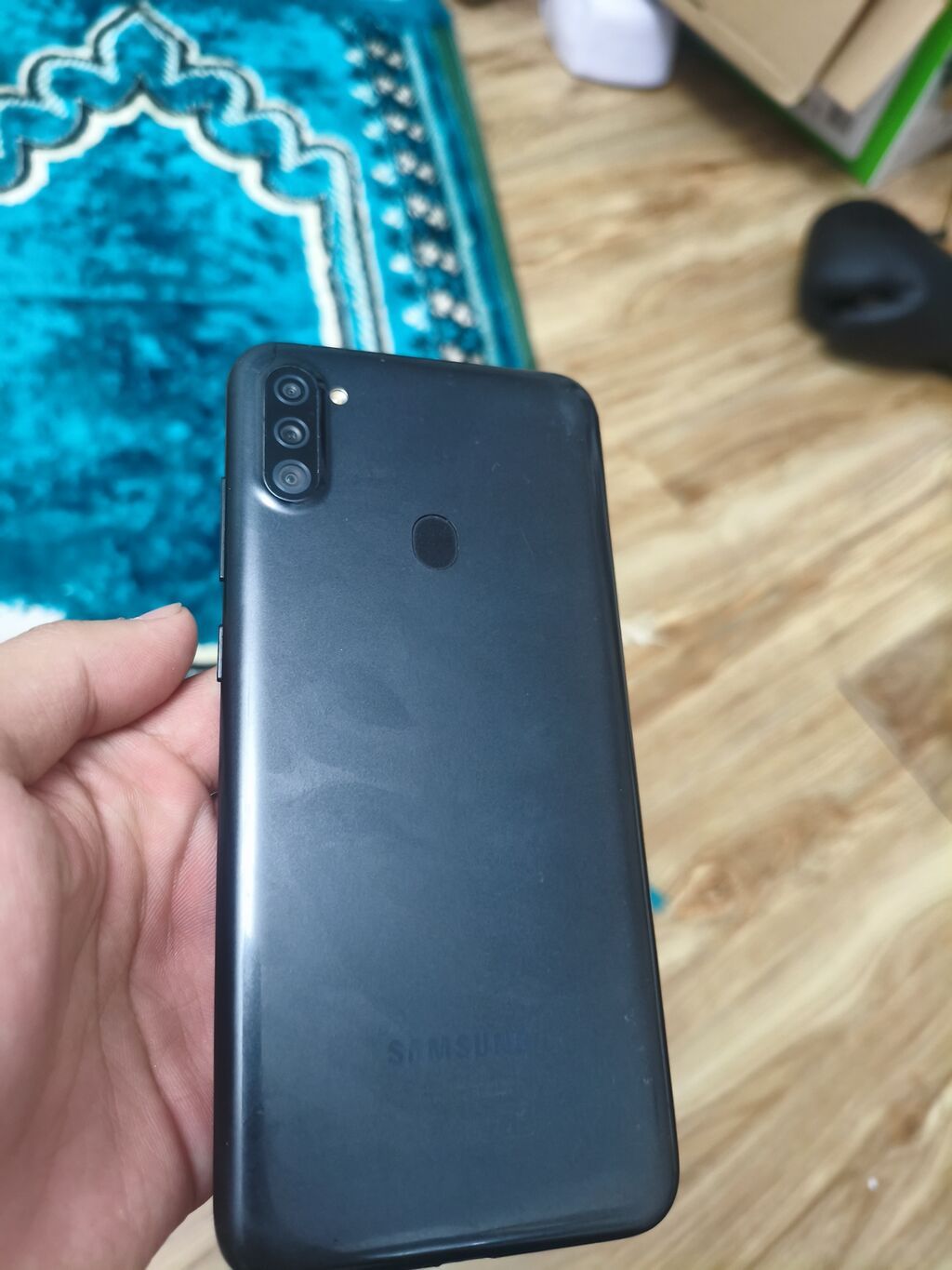 Samsung Galaxy A11, Б/у, 32 ГБ, цвет - Черный, 2 SIM: фото 2