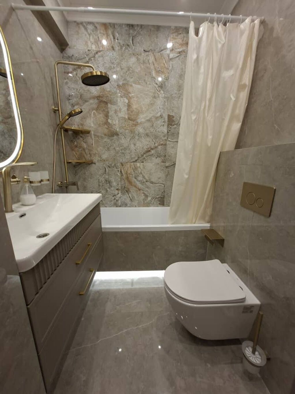 3 комнаты, 61 м², Асанбай мкр Элитка, 12 этаж, Дизайнерский ремонт: фото 8