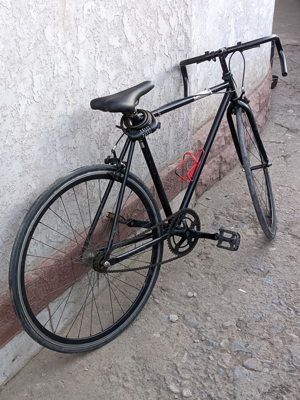 Городской трековый велосипед single-speed (фикс/фривил) - Рама: фото 2
