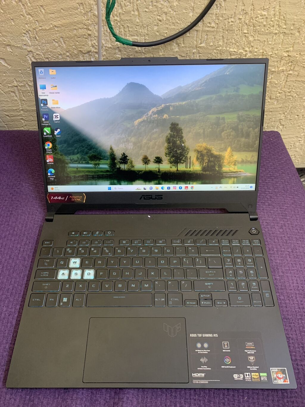 Ноутбук,Asus tuf gaming a 15, 8гб: 69999 KGS Ноутбуки и нетбуки ...