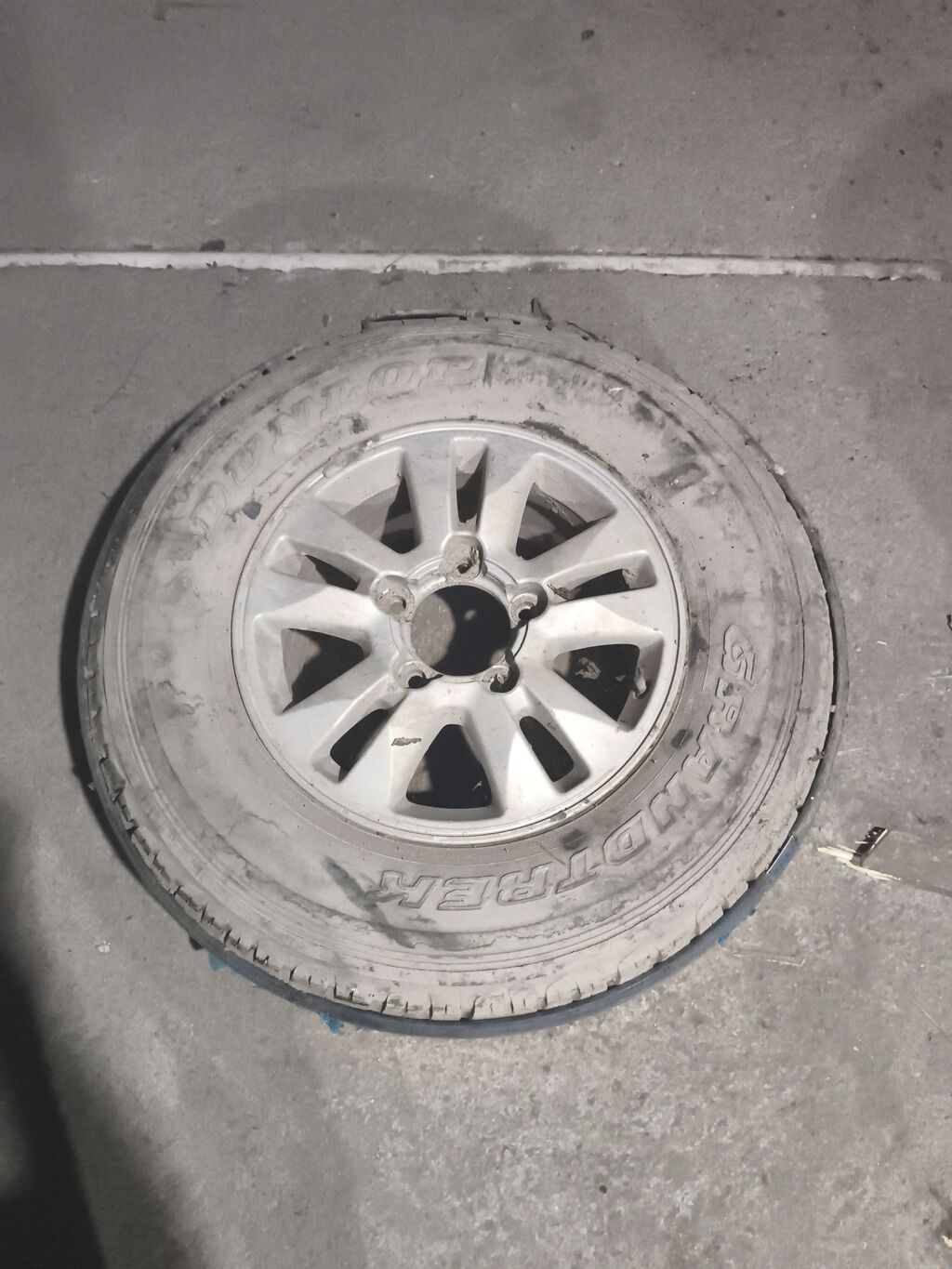 Колеса в сборе 285 / 65 / R 17, Всесезонная, Б/у, Запаска, Внедорожные (АТ/МТ), Литые, отверстий - 5