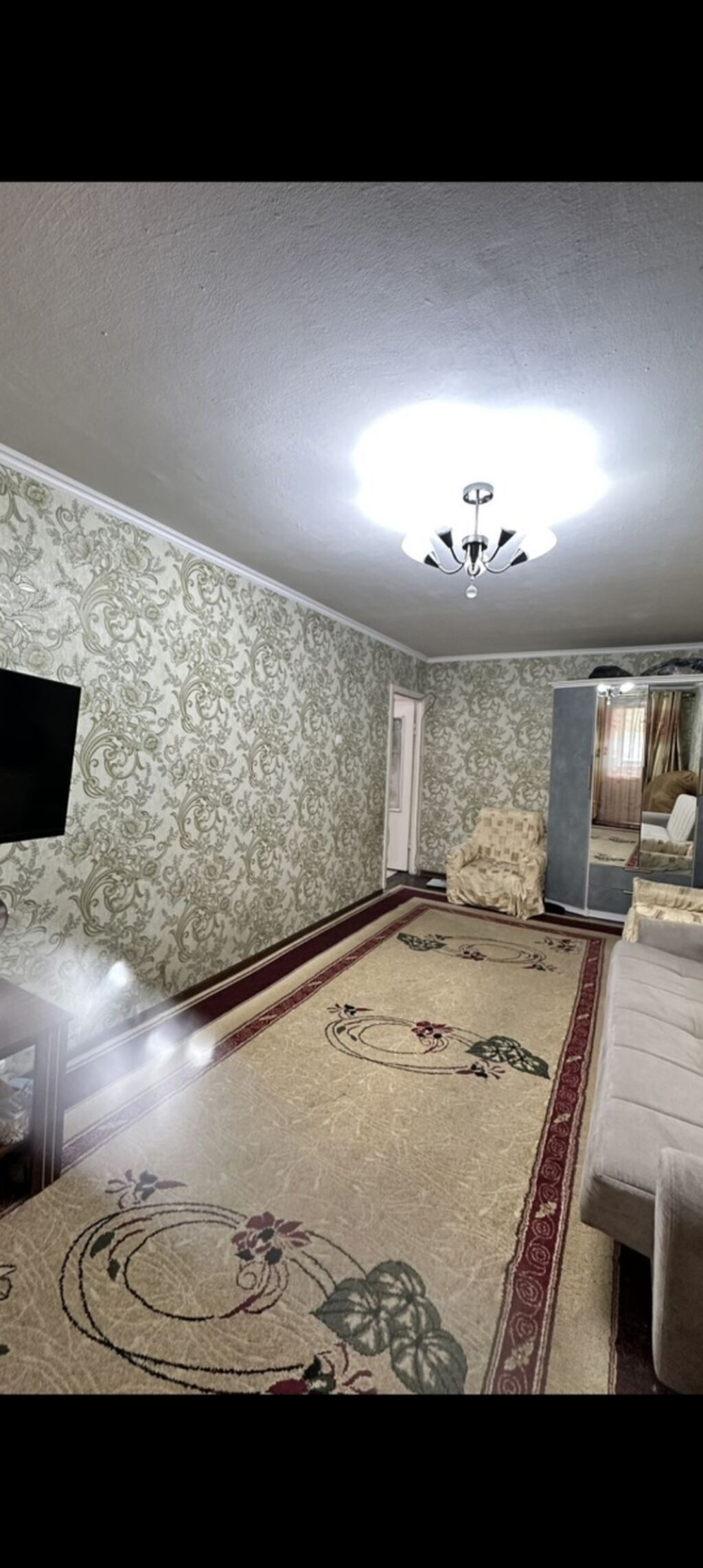 Сдаю квартиру Ахунбаева Мира 1кв комнатой и совмещённым санузлом. В: фото 4