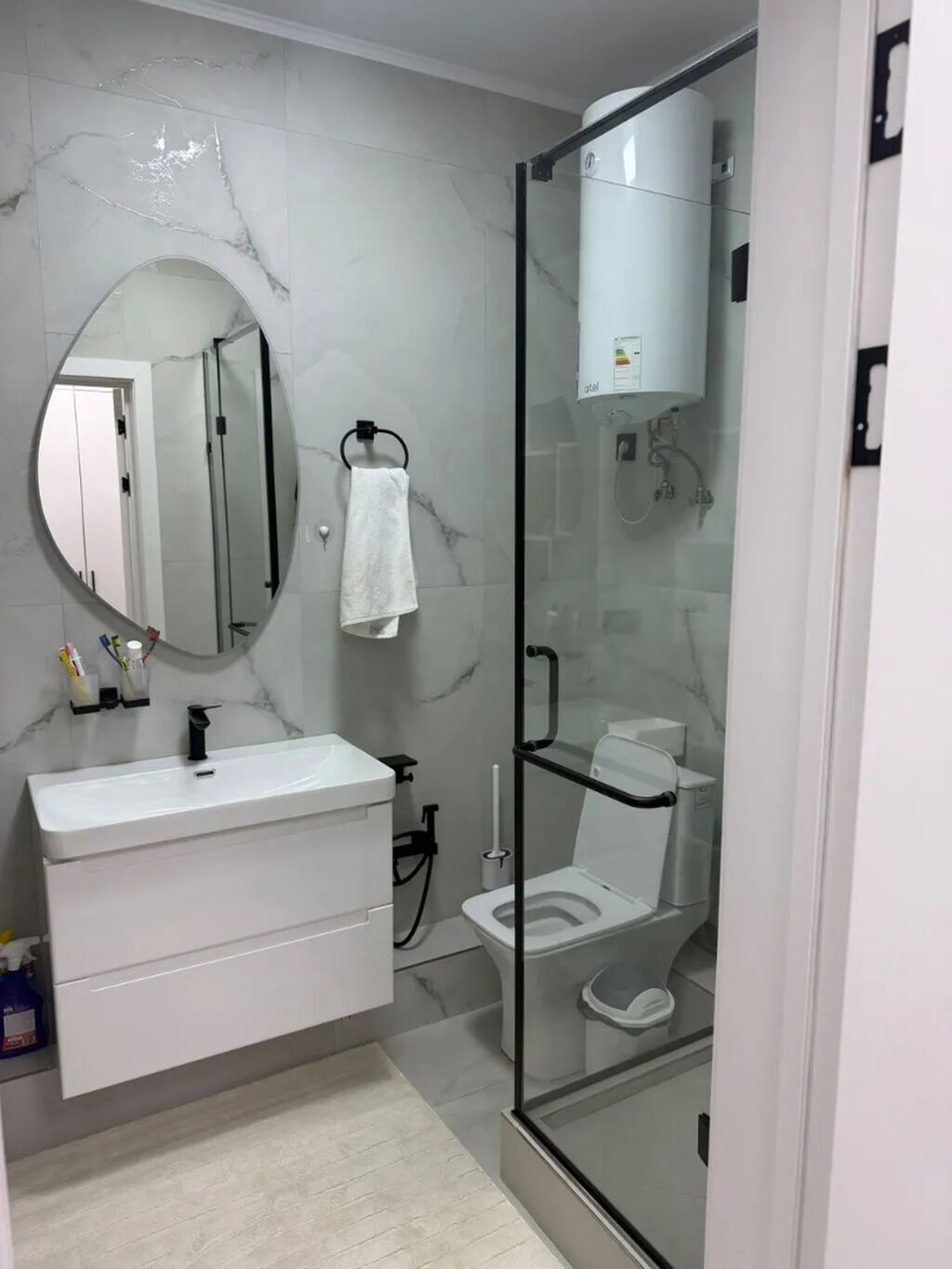 1 комната, 44 м², Асанбай мкр Элитка, 3 этаж, Евроремонт: фото 7