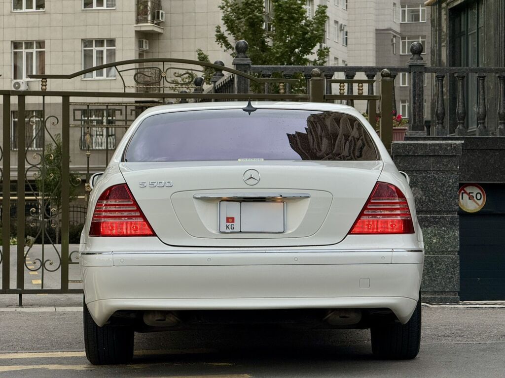 Mercedes-Benz S 500, 2004 г., седан, белый: фото 4