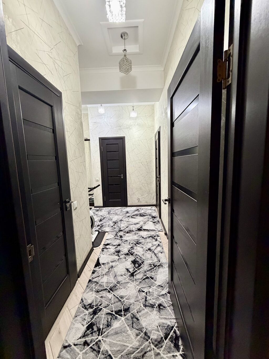 3 комнаты, 85 м², ул. Алматинка / Чуй Элитка, 5 этаж, Дизайнерский ремонт: фото 2