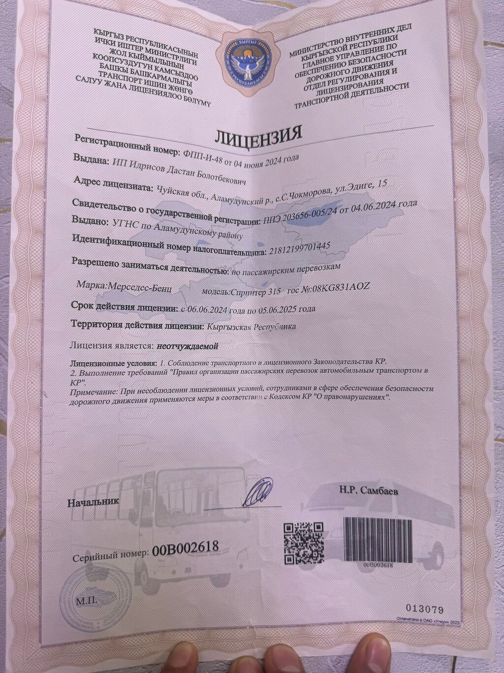 Спринтер бус на заказ Рекис 18 +20 место все регионы по городу: фото 3