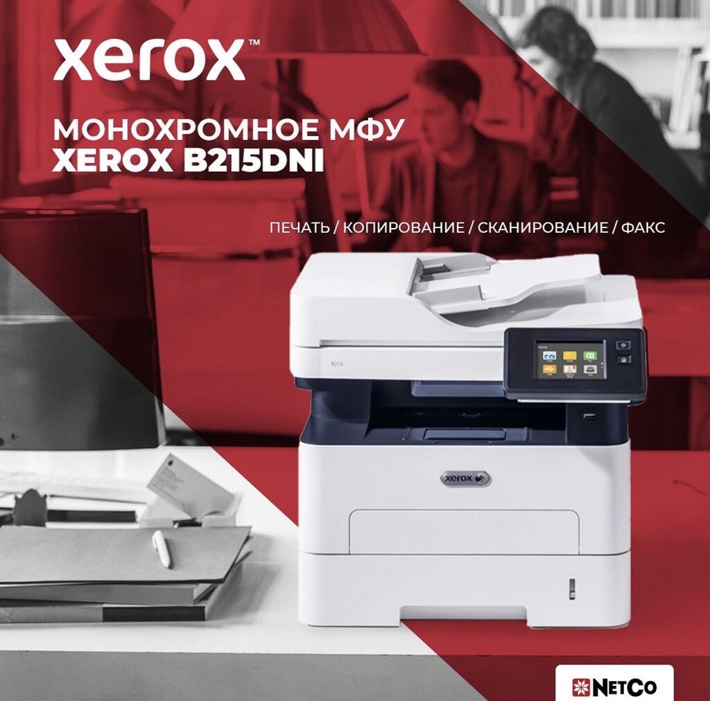 Монохромное Мфу Xerox B215dni – Telegraph
