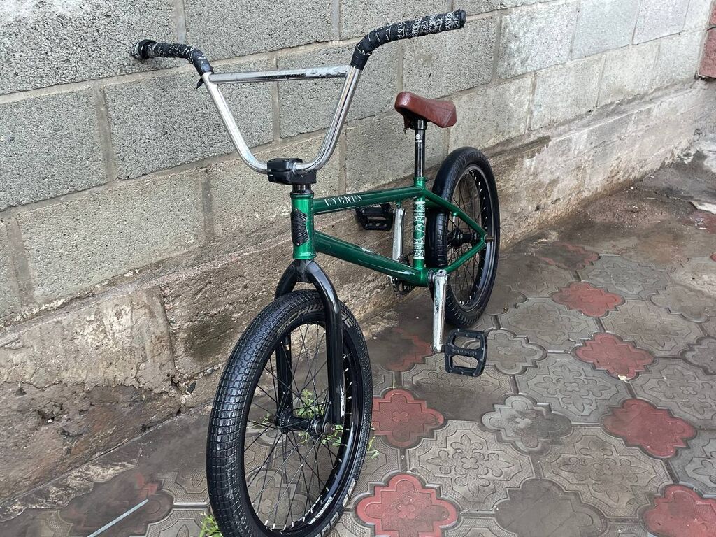 BMX велосипед для стрит/парка, колеса 20" - Рама: стальная, окраска — фото 4