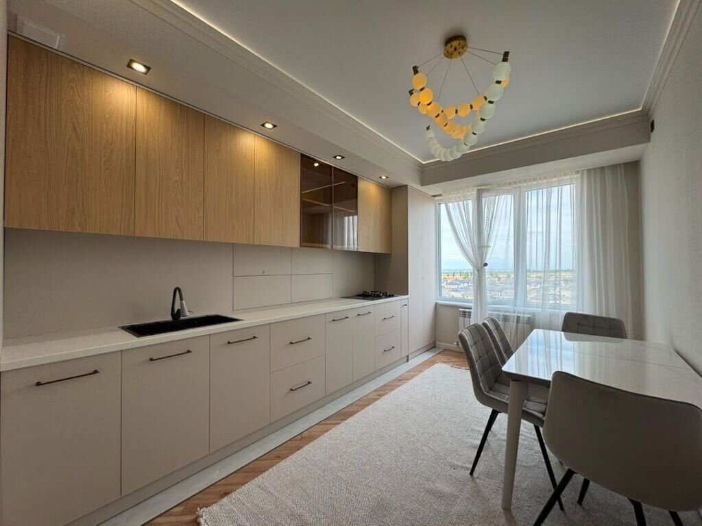 2 комнаты, 68 м², Кок-Жар мкр Элитка, 10 этаж, Евроремонт: фото 5