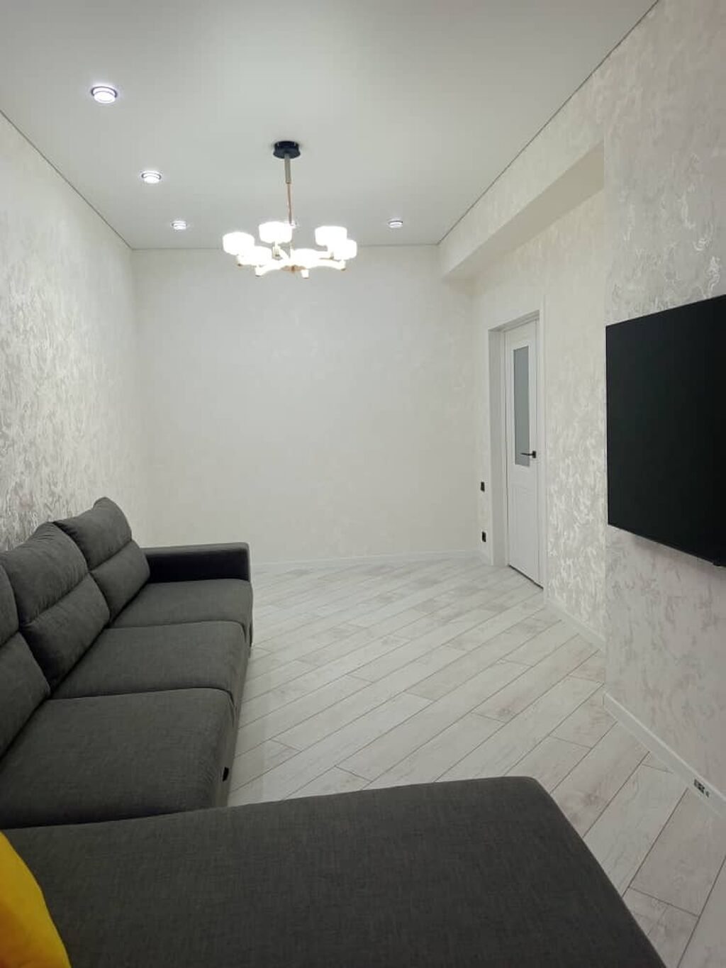 2 комнаты, 62 м², Аламедин-1 мкр Элитка, 6 этаж, Дизайнерский ремонт: фото 7