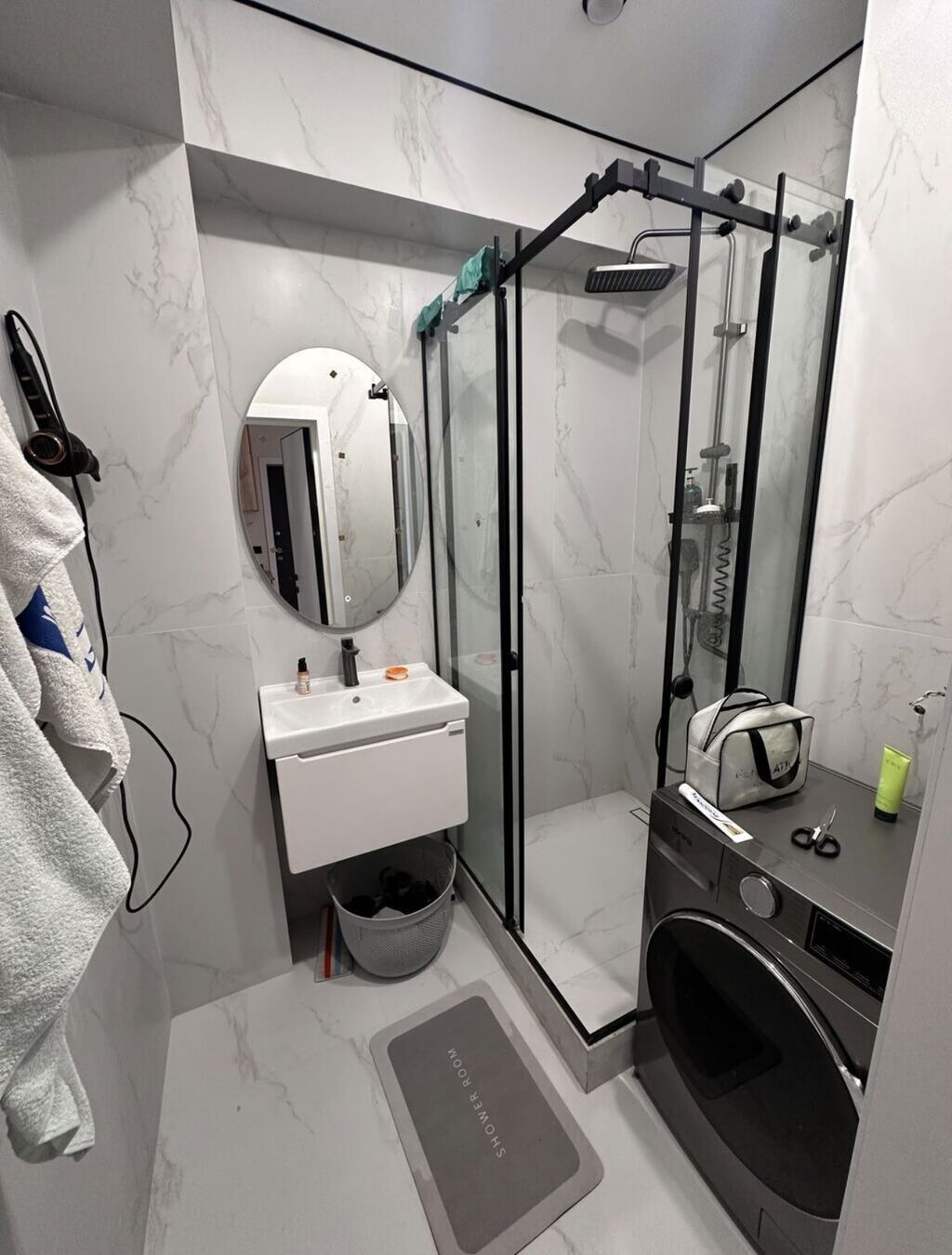 2 комнаты, 59 м², Кок-Жар ж/м Элитка, 5 этаж, Дизайнерский ремонт: фото 6