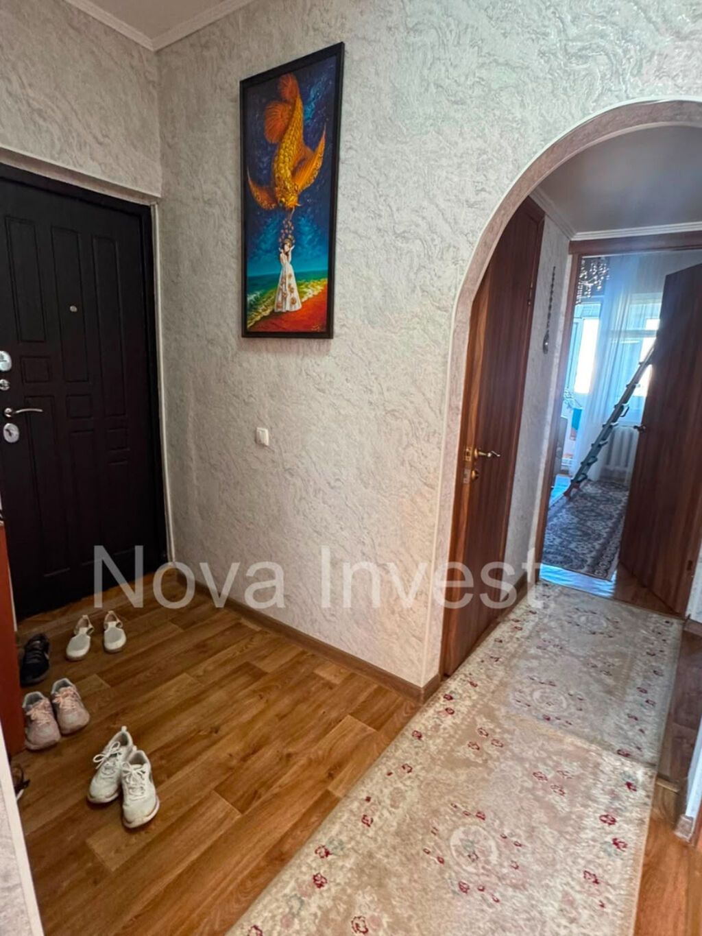 3 комнаты, 68 м², 7 мкр 105 серия, 9 этаж, Косметический ремонт: фото 6