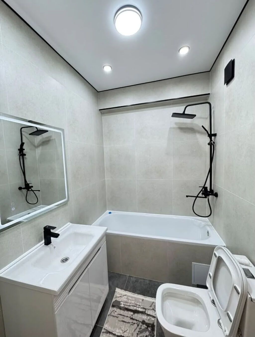 1 комната, 38 м², Пишпек Элитка, 5 этаж, Дизайнерский ремонт: фото 7