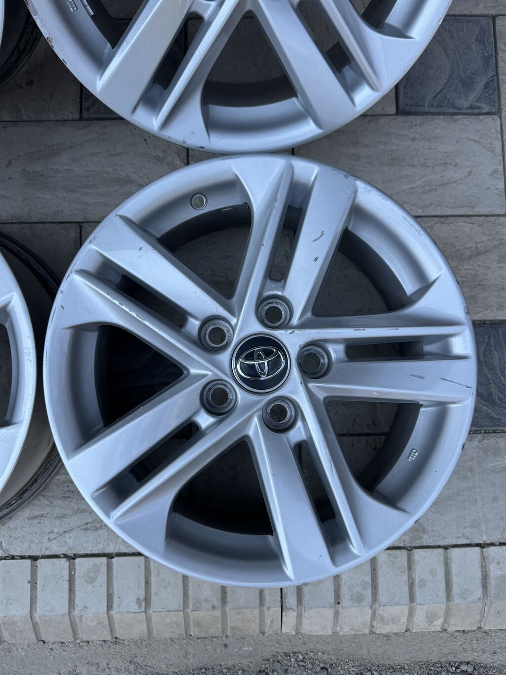 Литые Диски R 16 Toyota, Комплект, отверстий - 5, Б/у: фото 7