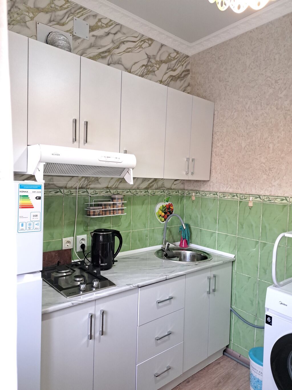2 комнаты, Бишкек Парк ТРЦ Собственник, Семейным, от 1 года, С мебелью полностью: фото 8