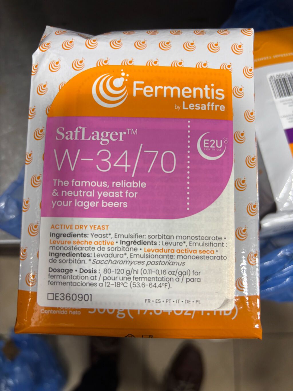 Пивоваренные дрожжи Fermentis (сухие активные) Доступные штаммы и: фото 2