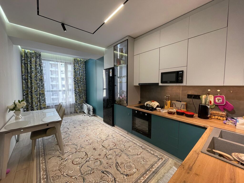 1 комната, 46 м², Южная Магистраль Элитка, 6 этаж, Дизайнерский ремонт: фото 2