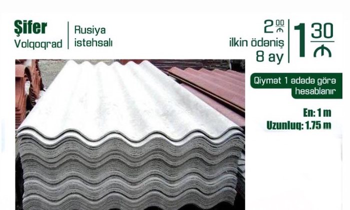 Digər tikinti materialları: - lalafo.az Bakı şəhərində