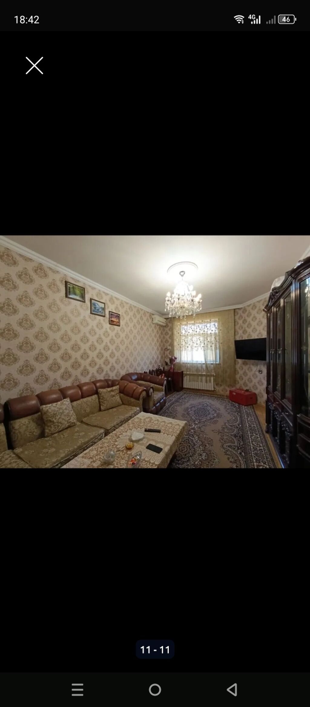3 otaqlı, 100 kv. m, Kredit yoxdur, Yeni təmirli