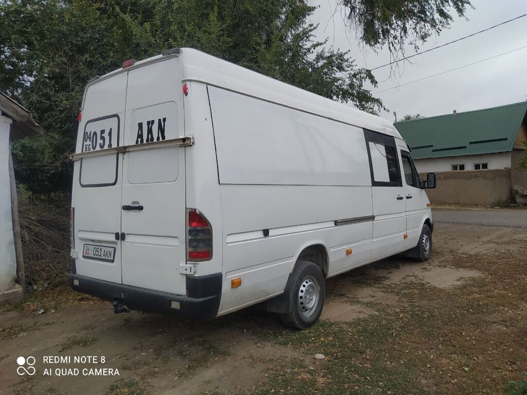 Mercedes-Benz Спринтер: 2003 г., 2.9 л, Механика, Дизель, Фургон: фото 4