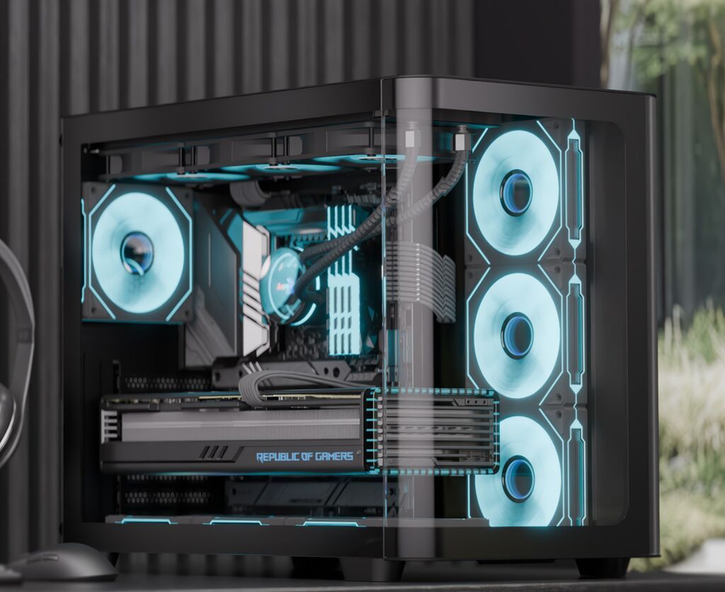 Корпус ПК, Новый, AeroCool, ATX, цвет - Черный: фото 3