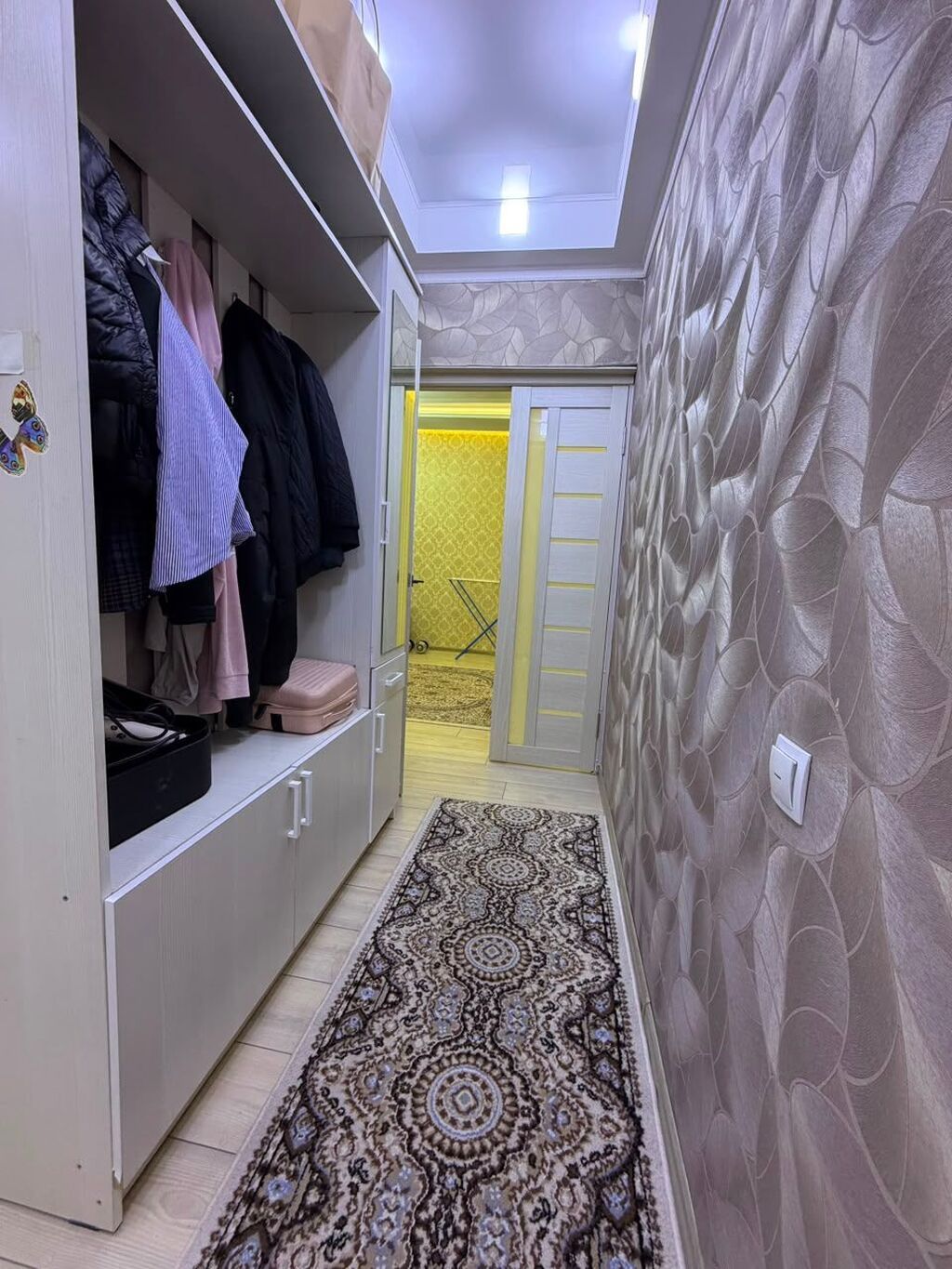 1 комната, 46 м², Тунгуч мкр 106 серия улучшенная, 9 этаж, Евроремонт: фото 7