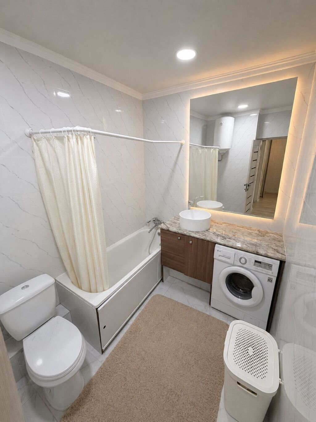 1-ком. квартира, 48 м², мкр. Асанбай, 5/12 этаж: фото 3