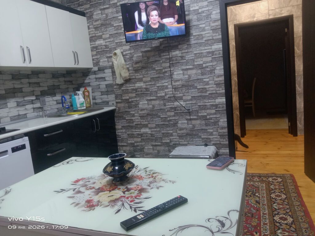 4 otaqlı, 140 kv. m, Kredit yoxdur, Yeni təmirli