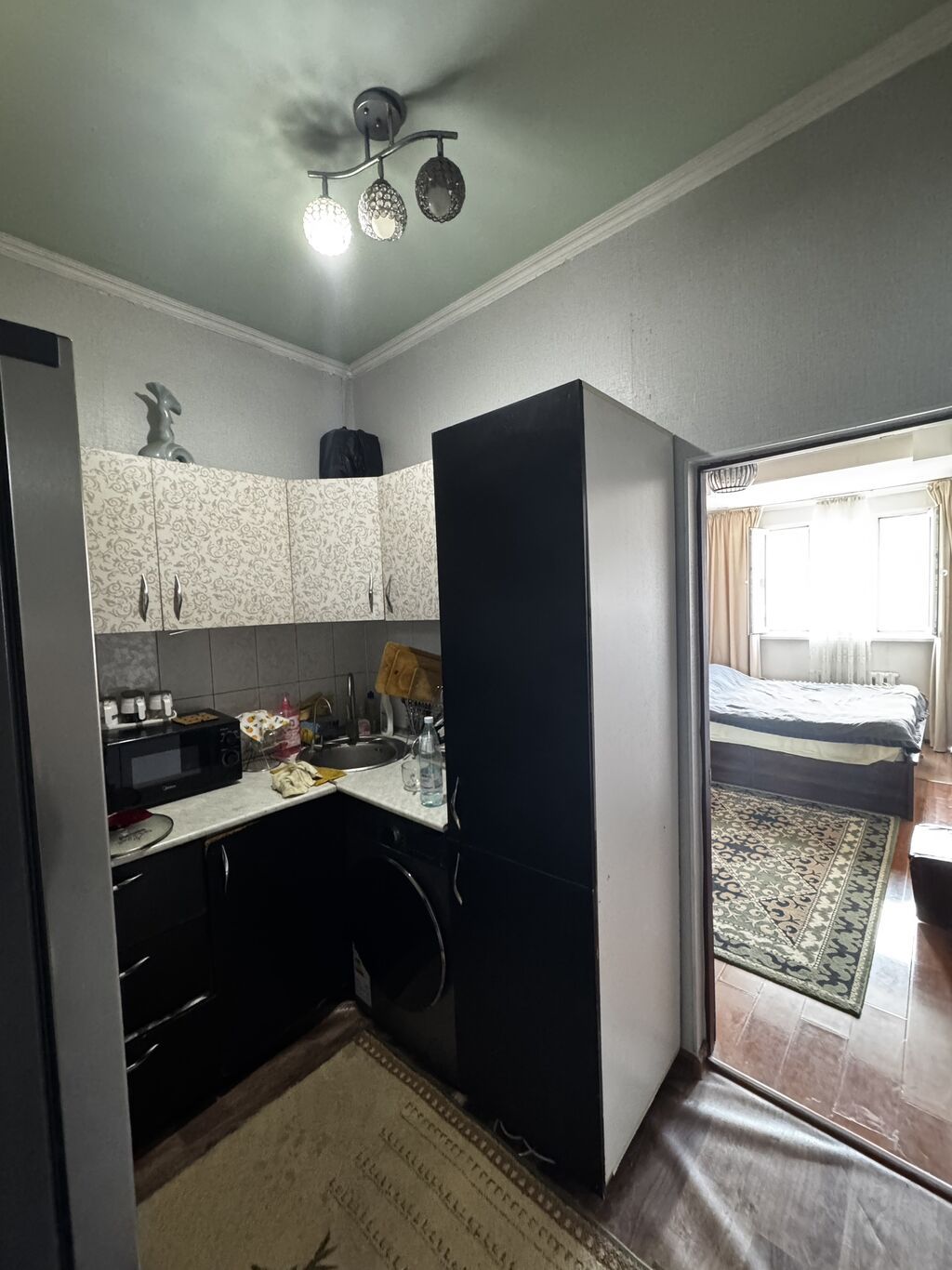 2 комнаты, 50 м², Ошский рынок / базар Индивидуалка, 2 этаж, Косметический ремонт: фото 4
