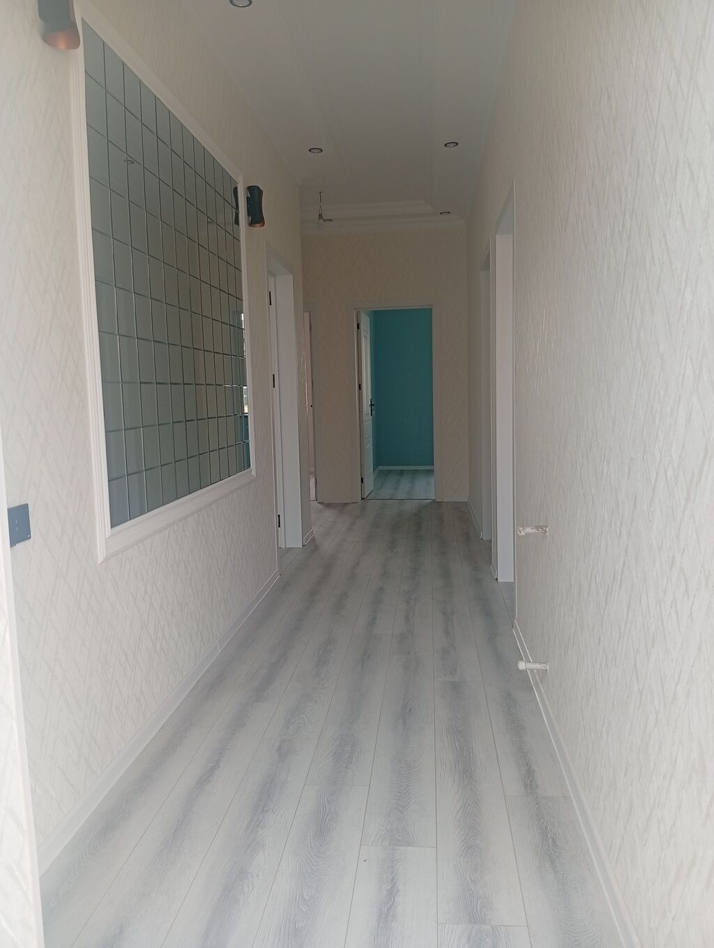 3 otaqlı, 90 kv. m, Yeni təmirli