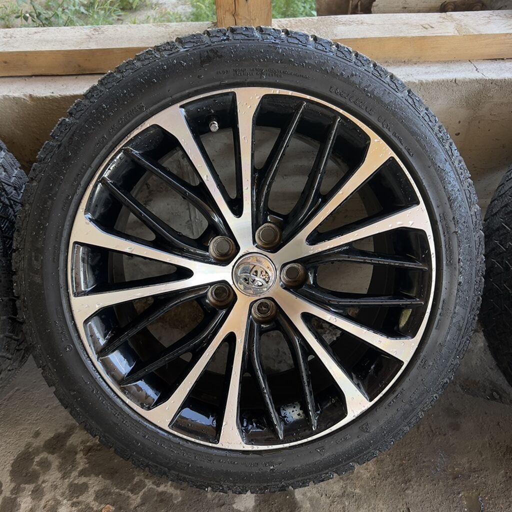 Колеса в сборе 235 / 45 / R 18, Зима, Б/у, Комплект, Легковые, Литые, отверстий - 5: фото 4
