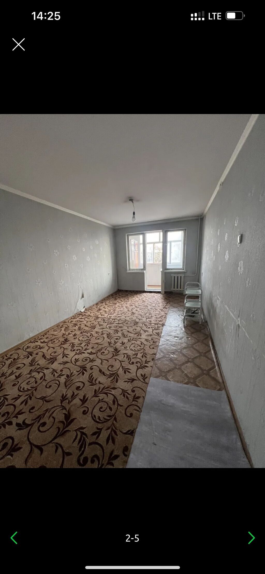 1 комната, 31 м², 104 серия, 4 этаж, Требуется ремонт — фото 1
