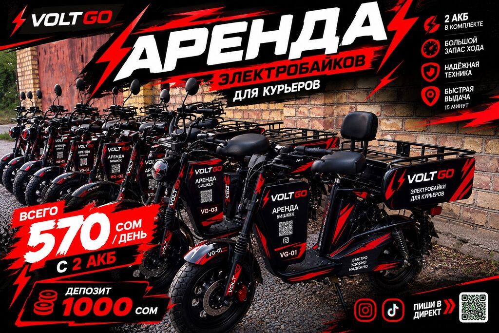 АРЕНДА АРЕНДА АРЕНДА С двумя Батареями! Запас хода 160км 570