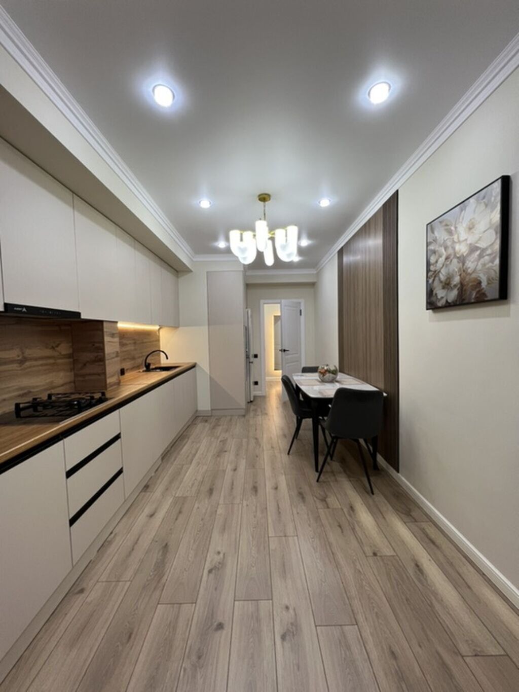 2 комнаты, 71 м², Кок-Жар ж/м Элитка, 12 этаж, Дизайнерский ремонт: фото 4