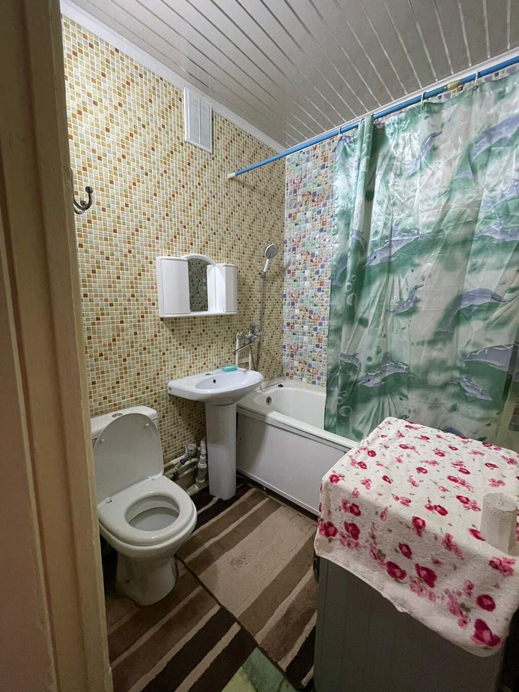 1 комната, 34 м², Аламедин-1 мкр 105 серия, 7 этаж, Косметический ремонт: фото 7