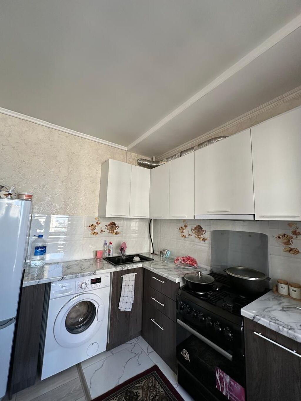 1 комната, 46 м², Ала-Арча ТРЦ 5 этаж, Евроремонт: фото 5